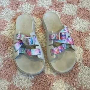 Chaco Women's Chillos Tie Dye Slides